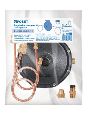 49226 - Regulador de gas L.P. de 2 vías, Foset