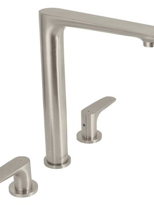 RIM-81N.jpg 45181 - Mezcladora cuello alto para fregadero, satín, FOSET RIVIERA