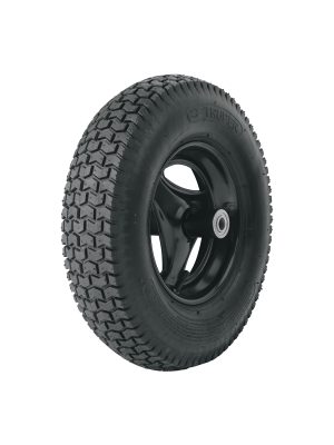 11852 - Llanta completa neumática 16', incluye eje y baleros