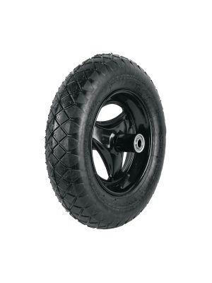 25006 - Llanta completa neumática 14', incluye eje y baleros, Pretul