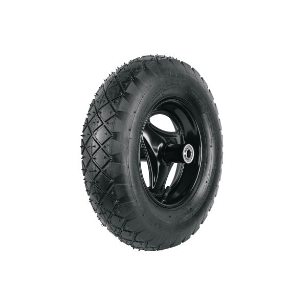 20583 - Llanta completa neumática 16', incluye eje y baleros, Pretul