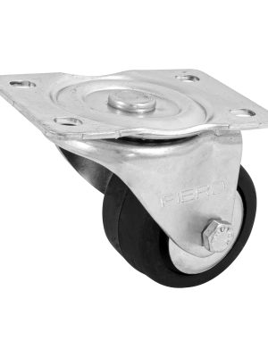 48608 - Rodaja hule 2-1/2', placa giratoria c/balero, carga 50kg