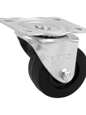 48610 - Rodaja hule 3', placa giratoria c/buje, carga 60kg, FIERO