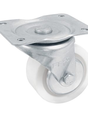 RO-228.jpg 48631 - Rodaja de polietileno 4' placa giratoria, con balero, FIERO