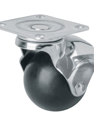 44391 - Rodaja esférica, 50 mm con placa, Fiero