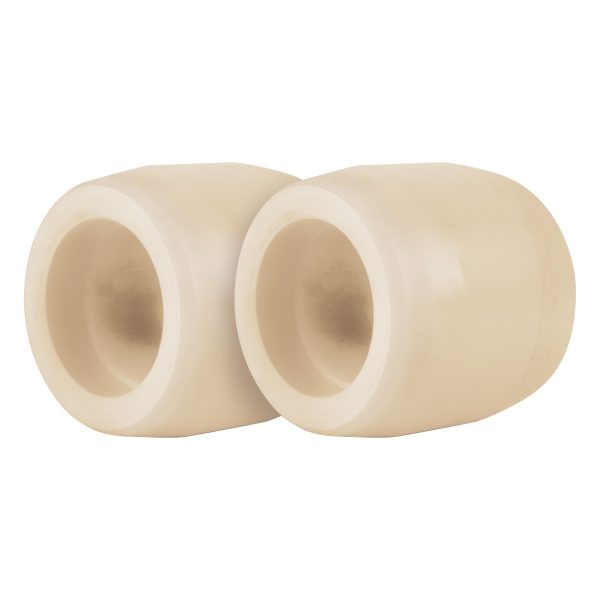 100256 - 2 Rodillos para patín traspaleta de 3 ton PAT-3NY, Truper