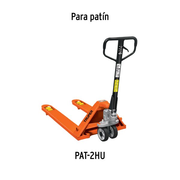 100252 - 2 Rodillos para patín traspaleta de 2 ton PU-2HU, Truper