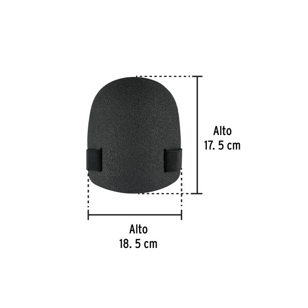 22235 - Rodilleras ultraligeras de espuma, Pretul