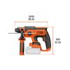 103264 - Rotomartillo SDS Plus 20V, 2 J, sin accesorios, PRO