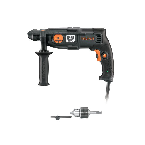 16762 - Rotomartillo SDS Plus 2 Joules, 650W, TRUPER INDUSTRIAL