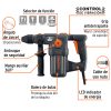 19323 - Rotomartillo SDS Plus 6 Joules, 1600W, TRUPER INDUSTRIAL