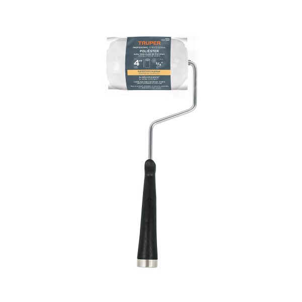 13896 - Mini rodillo para pintar 4' x 3/4' de poliéster, Truper