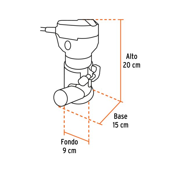 102315 - Router compacto 710W, 3/4 HP,TRUPER INDUSTRIAL