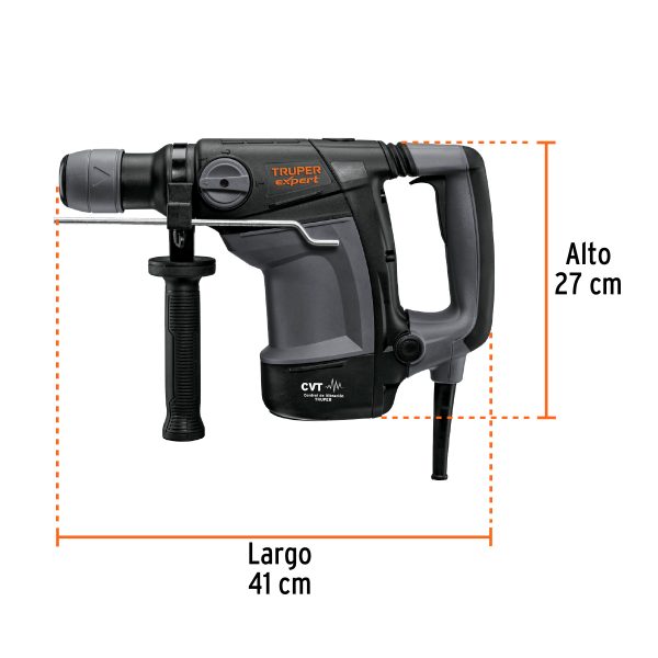 101221 - Rotomartillo SDS Plus 6 Joules, 1100W, TRUPER EXPERT
