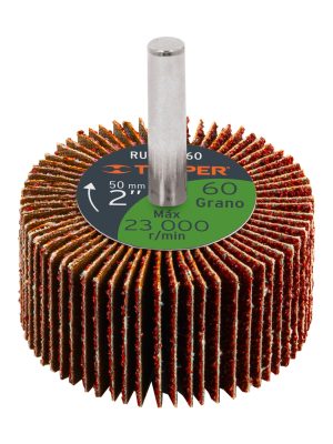 13037 - Rueda flap de 2', grano 60, Truper
