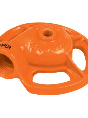 10351 - Aspersor base metálica, tipo sapo de chorro fino, Truper