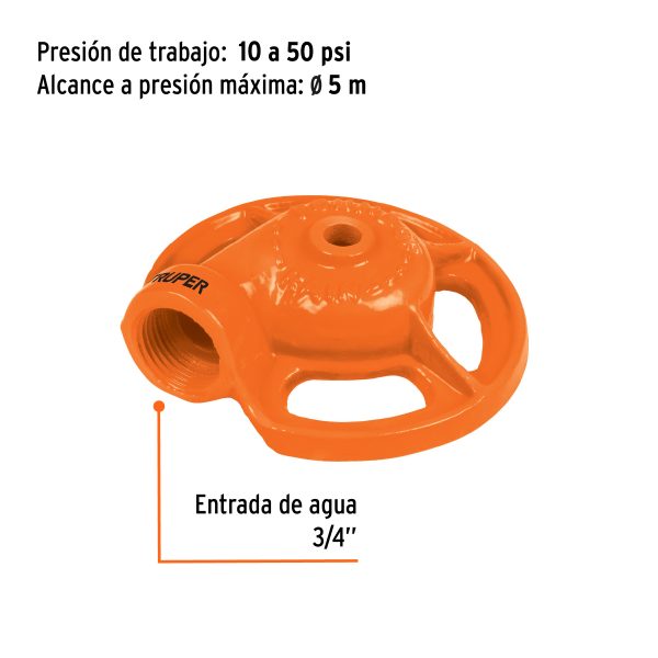 SAPO-1FC2.jpg 10351 - Aspersor base metálica, tipo sapo de chorro fino, Truper