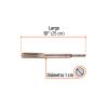 13927 - Cincel hueco para acanalado SDS plus 3/4' x 10', Truper