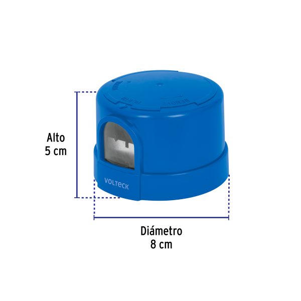 47228 - Fotocelda montaje de 1/2 vuelta, tensión 127 - 220 V
