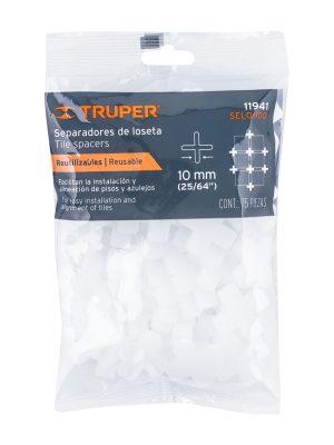 11941 - Bolsa con 75 separadores de 10 mm de losetas, TRUPER