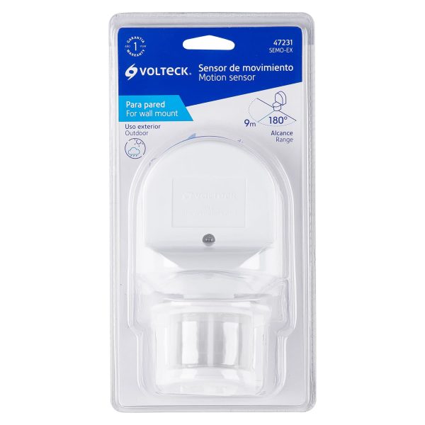 47231 - Sensor de movimiento para exterior, Volteck