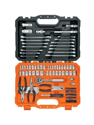 17090 - Juego de 119 herramientas 1/4' y 3/8' mixtas para mecánico