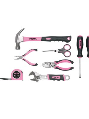 21251 - Juego de 8 herramientas caseras para dama, Pretul