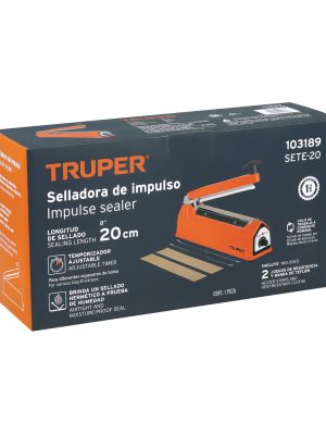 103189 - Selladora térmica 20 cm, 300 W, Truper