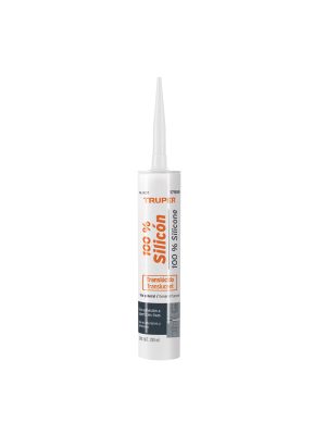 SIL-100T.jpg 17559 - Sellador transparente 100% silicón de 280 ml, Truper
