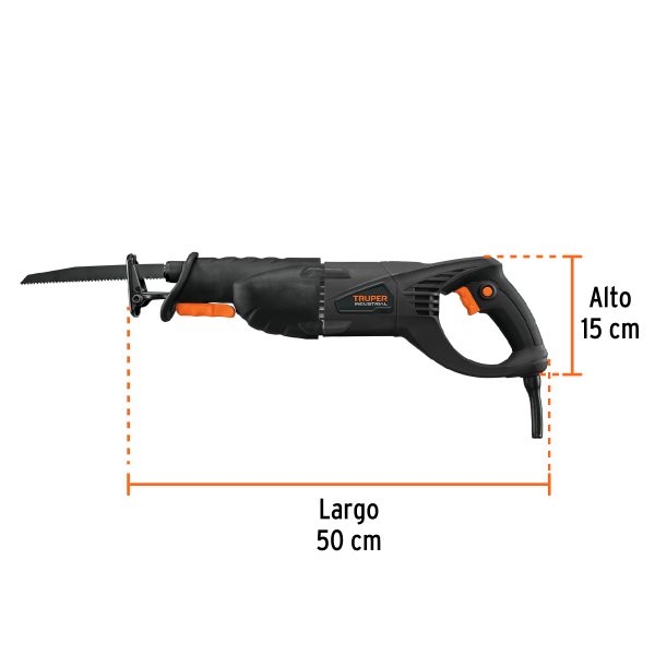 17269 - Sierra sable 900W velocidad variable, TRUPER INDUSTRIAL