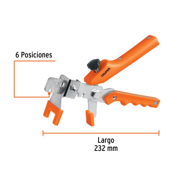 100516 - Pinza niveladora de azulejos, TRUPER