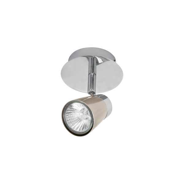 48432 - Luminario de sobreponer con 1 spot base GU10, Volteck