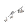 48434 - Luminario de sobreponer con 3 spots base GU10, Volteck