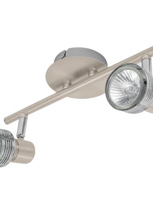 48441 - Luminario de sobreponer con 2 spots base GU10, Volteck