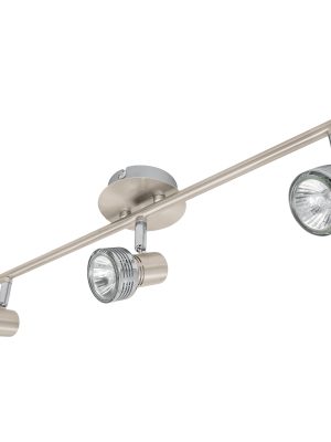 48442 - Luminario de sobreponer con 3 spots base GU10, Volteck