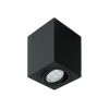 49719 - Luminario de sobreponer c/spot dirigible, cuadrado, negro