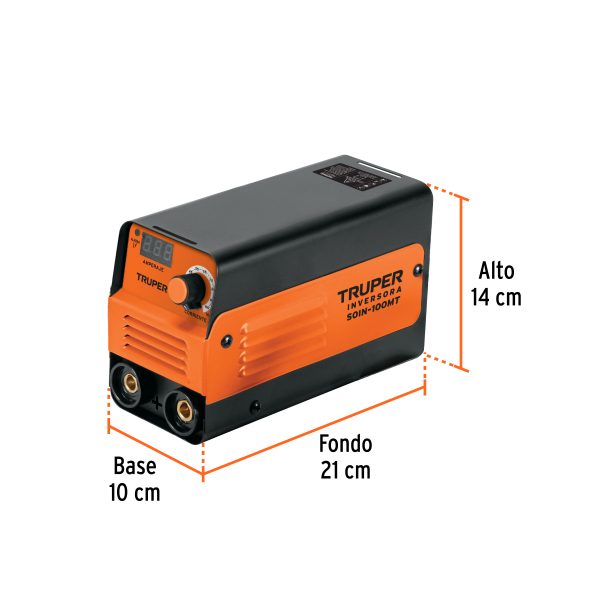 103701 - Mini soldadora inversora 100A, 127V, TRUPER