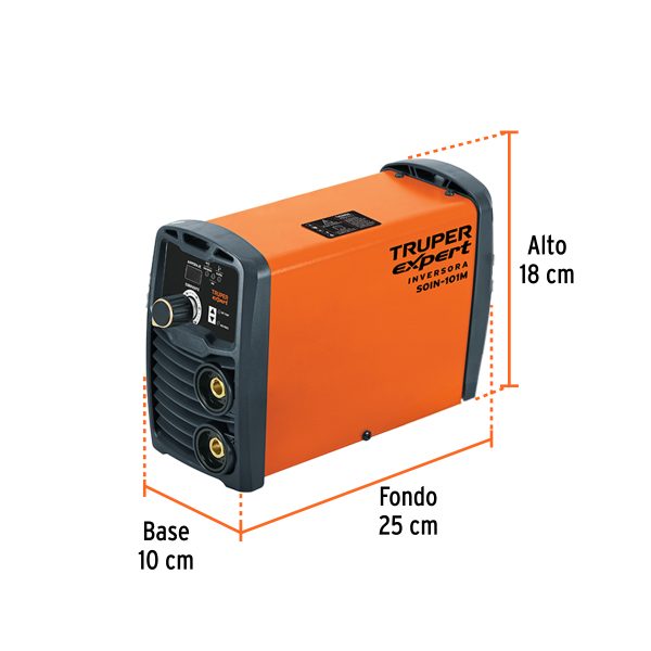 100900 - Mini soldadora inversora 100A, 127V, TRUPER