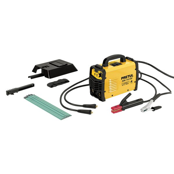 29959 - Soldadora inversora, 130A, Bi-voltaje 127/220V, PRETUL