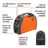 16053 - Soldadora inversora 200A, Bi-voltaje 127/220V, TRUPER