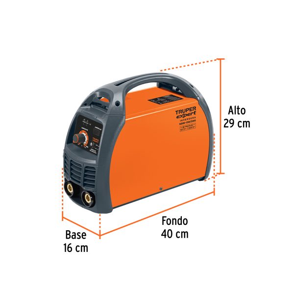 16053 - Soldadora inversora 200A, Bi-voltaje 127/220V, TRUPER