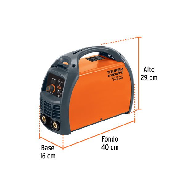 13696 - Soldadora inversora 200A, 220V, TRUPER