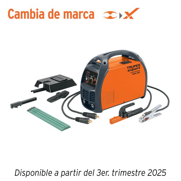 17411 - Soldadora inversora 250A, 220V, TRUPER