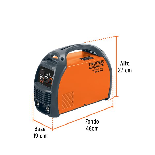17411 - Soldadora inversora 250A, 220V, TRUPER