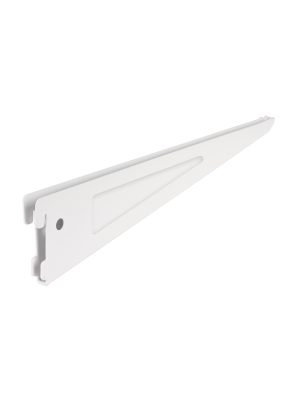 47715 - Ménsula plana blanca para cremallera doble, 32cm, Fiero