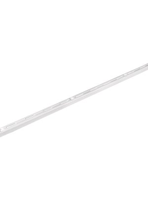 47712 - Cremallera sencilla blanca para ménsulas planas, 2m, Fiero