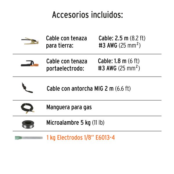 17259 - Soldadora multiproceso de 250 A, Truper Expert
