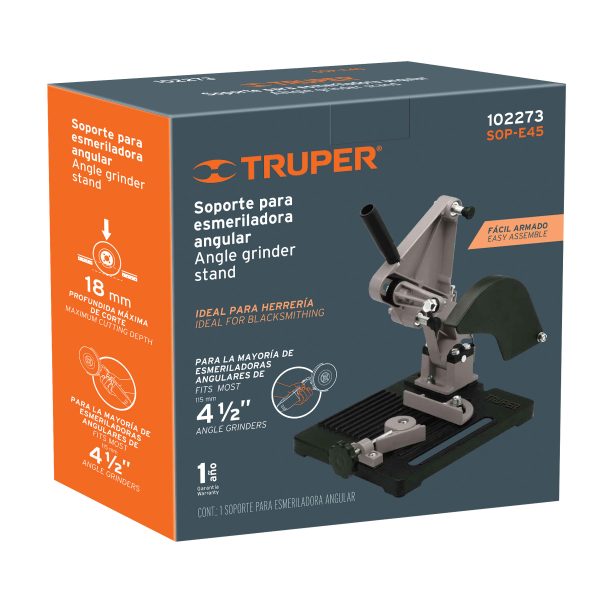 102273 - Soporte para esmeriladora angular de 4 1/2', Truper