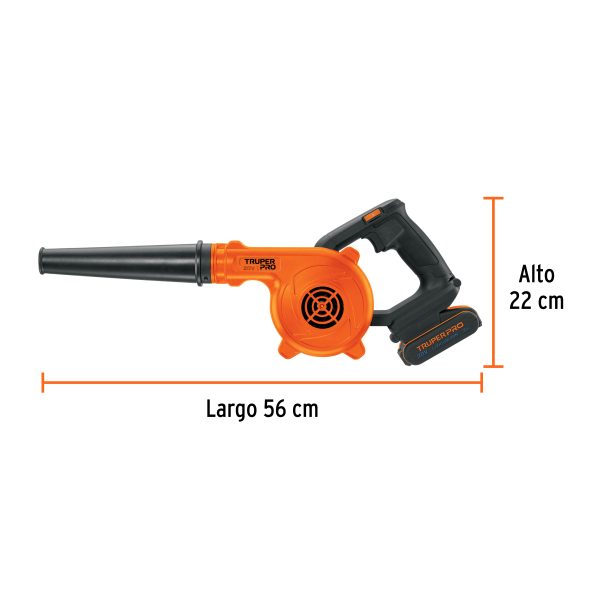 103265 - Sopladora para taller, 20V, 1 batería 2Ah, PRO