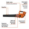 103555 - Sopladora inalámbrica 40V, sin accesorios, TRUPER PRO